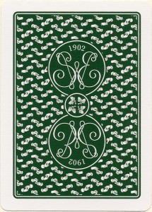 Erdnase 1902 Green Acorn Back Playing Cards!